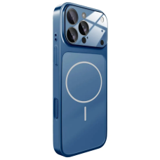 Чохол накладка AG Glass with MagSafe Blue iPhone 17 Pro