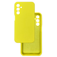 Чохол накладка Silicone Cover Soft Touch ЗК Samsung A15 Жовтий
