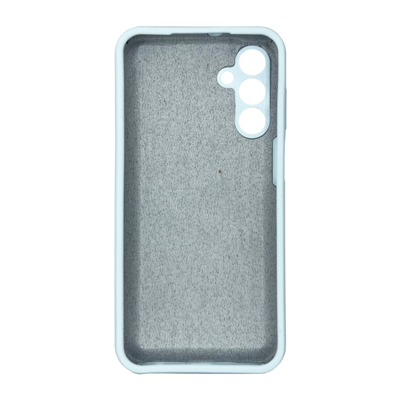 Чохол накладка Silicone Cover Soft Touch ЗК Samsung A15 Світло блакитний