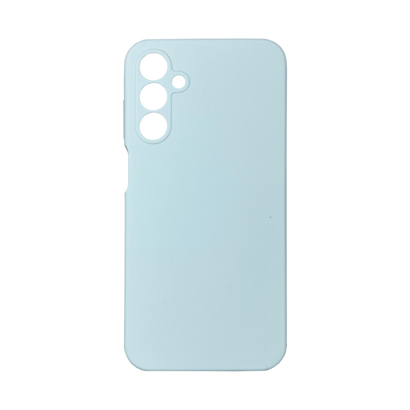 Чохол накладка Silicone Cover Soft Touch ЗК Samsung A15 Світло блакитний