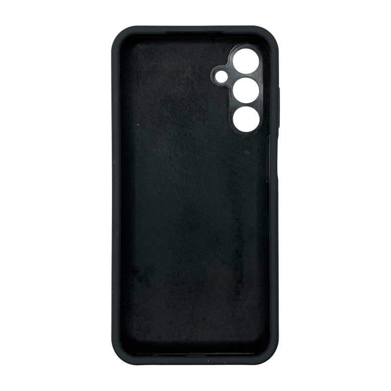 Чохол накладка Silicone Cover Soft Touch ЗК Samsung A15 Чорний