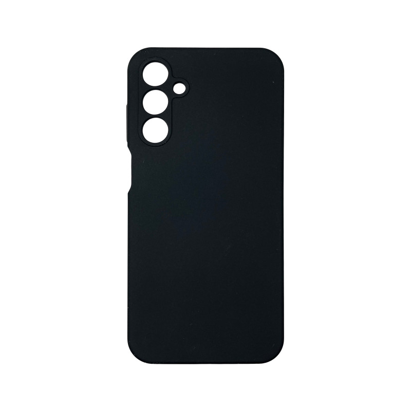 Чохол накладка Silicone Cover Soft Touch ЗК Samsung A15 Чорний