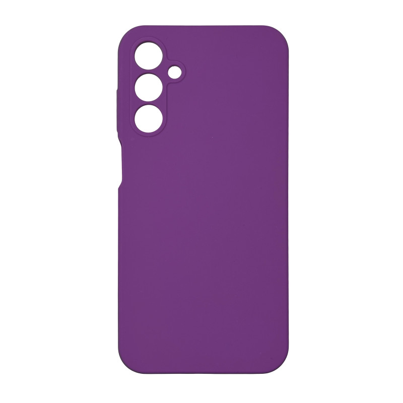Чехол накладка Silicone Cover Soft Touch ЗК Samsung A15 Фиолетовый