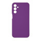 Чехол накладка Silicone Cover Soft Touch ЗК Samsung A15 Фиолетовый