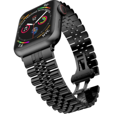 Ремешок Apple Watch Rolex 5 Bead 42/44/45/49 mm Black