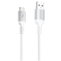 Кабель USB-Type-C Proove ReGen Silicone 3A White