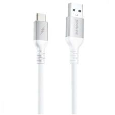 Кабель USB-Type-C Proove ReGen Silicone 3A White