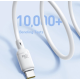 Кабель USB-Type C Baseus Silky Series Fast Charging 100W 1m White