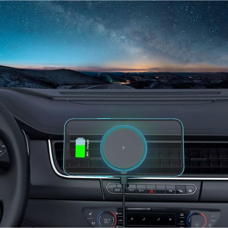Автомобільний тримач з Бездротовою зарядкою Proove Magic Circle 15W