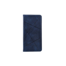 Чехол книжка Business leather Samsung A07 Темно-синий