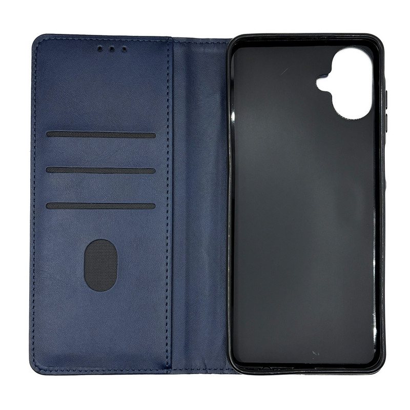 Чохол-книжка Business leather Samsung A07 Темно-синій
