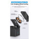 Бездротовий зарядний пристрій XO CX027 3-in-1 15W Phone, Apple Watch, TWS