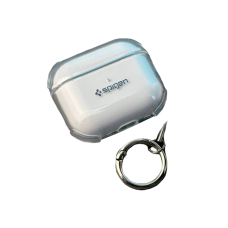 Чехол футляр для наушников AirPods 3 Spigen Shockproof Transparent