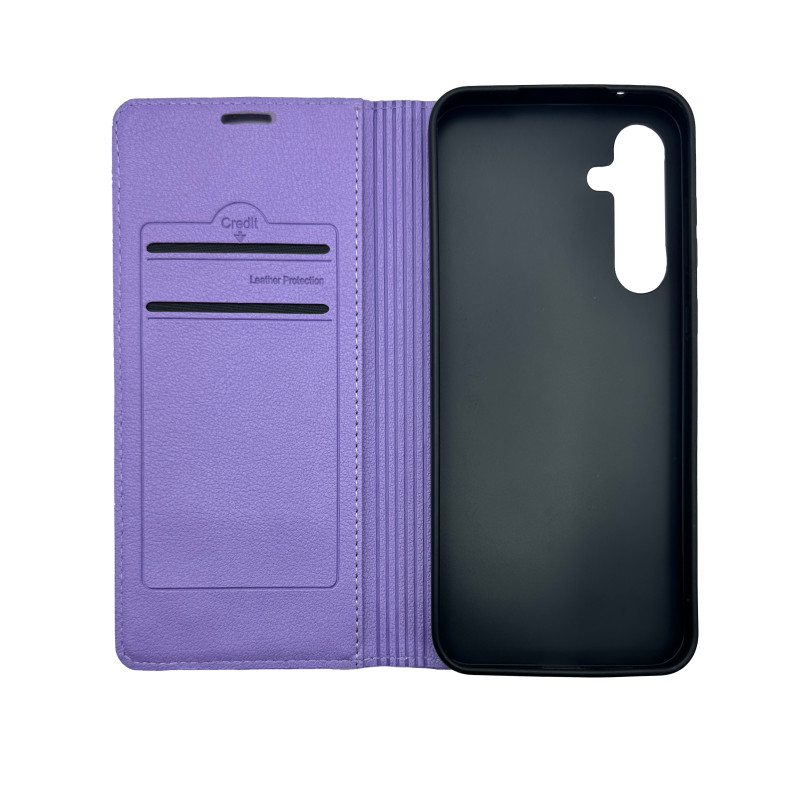 Чехол книжка Deluxe Samsung A55 Лаванда
