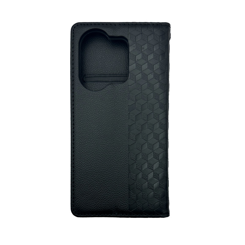 Чехол книжка Deluxe Xiaomi Redmi Note 13 Pro 4G / Note 14S Черный