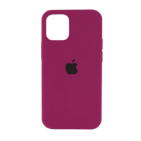 Чехол Silicone Case iPhone 12 mini 5.4'' Малиновый