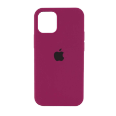 Чехол Silicone Case iPhone 12 mini 5.4'' Малиновый