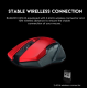 Беспроводная игровая мышь Fantech WG10 Raigor II Red