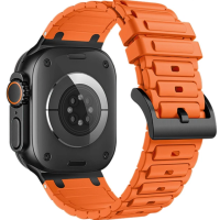 Ремінець Hoco WA35 silicone strap для Apple watch 38/40/41mm Orange