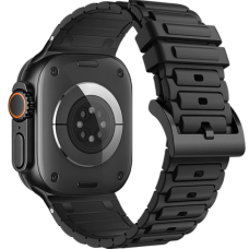 Ремешок Hoco WA35 silicone strap для Apple watch 42/44/45/49 mm Black