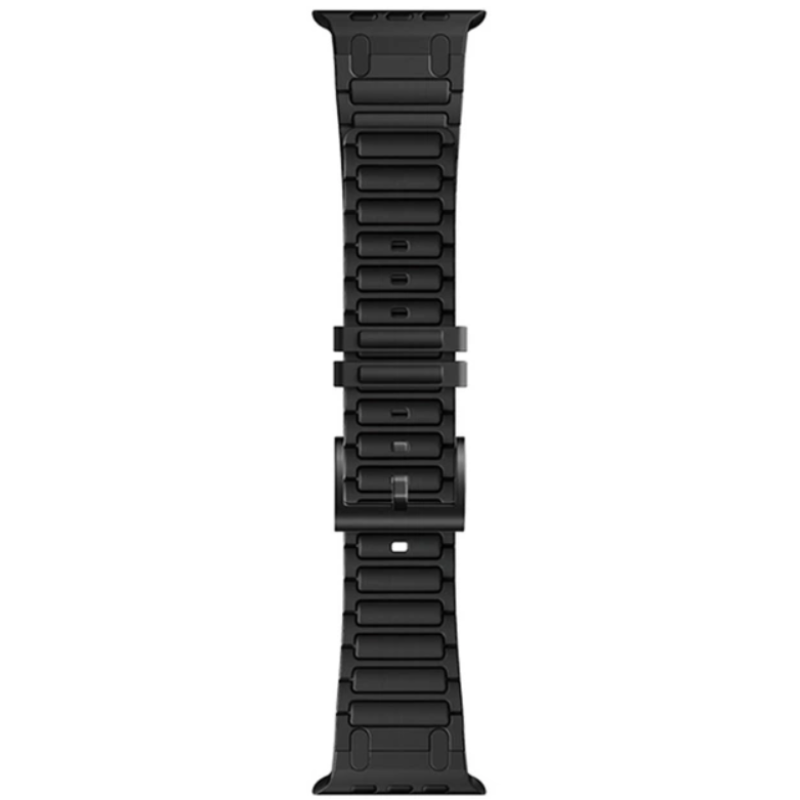 Ремінець Hoco WA35 silicone strap для Apple watch 42/44/45/49 mm Black