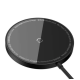 Бездротовий зарядний пристрій Baseus Simple Mini3 Magnetic 15W Black