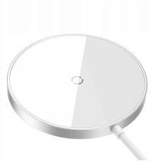 Беспроводное зарядное устройство Baseus Simple Mini3 Magnetic 15W White