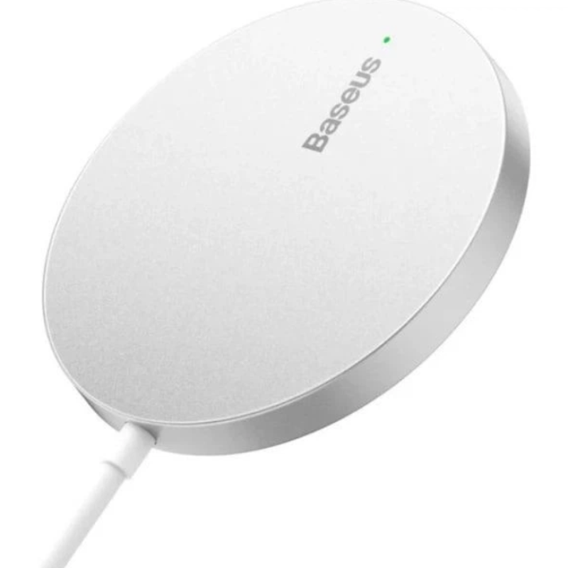 Беспроводное зарядное устройство Baseus Simple Mini3 Magnetic 15W White