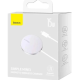 Беспроводное зарядное устройство Baseus Simple Mini3 Magnetic 15W White