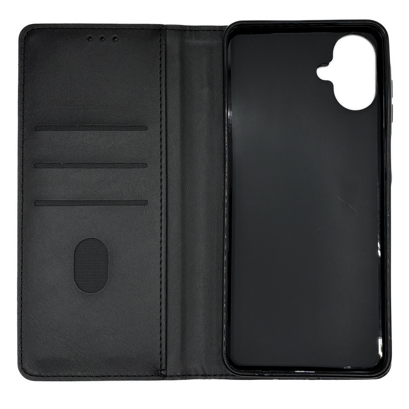 Чехол книжка Business leather Samsung A07 Черный