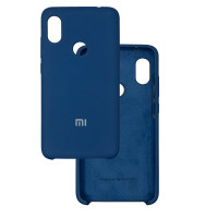 Чехол Silicone Case Xiaomi Redmi Note 6 Синий