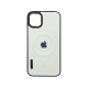 Чехол Leather Style with Logo and Magsafe iPhone 11 Белый
