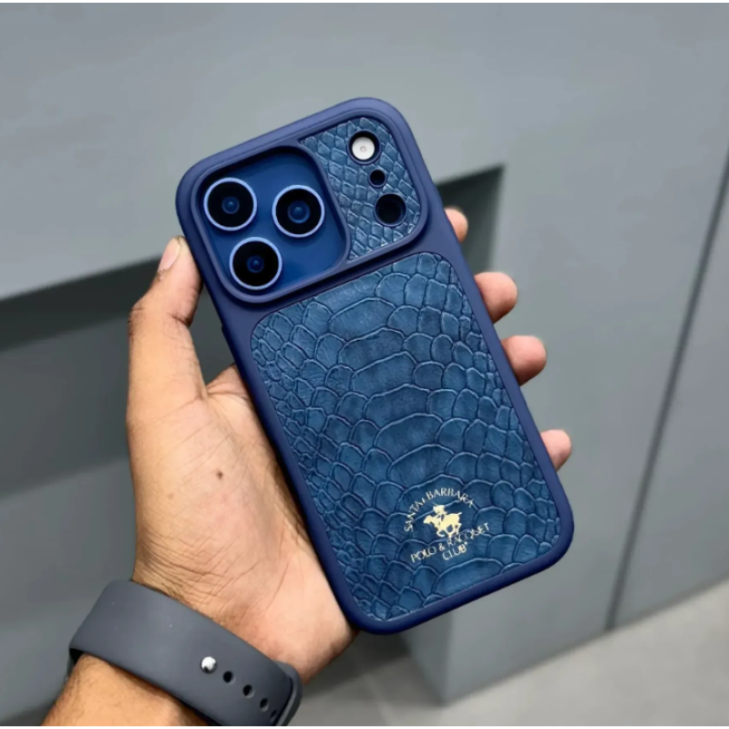 Накладка Santa Barbara Polo Knight Apple iPhone 17 Pro Blue
