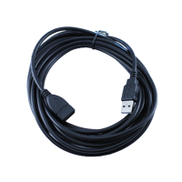 Кабель-подовжувач USB 5 м чорний