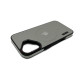 Чехол Leather Style with Logo and Magsafe iPhone 16 Серый