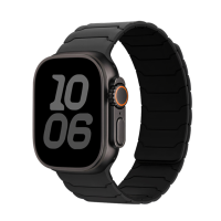 Ремінець Hoco WA39 Flexible series (магнітний, силіконовий) (44,45,46,49mm) Black