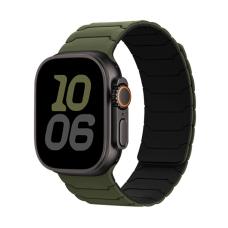 Ремешок Hoco WA39 Flexible series (магнитный, силиконовый) (44,45,46,49mm) Green