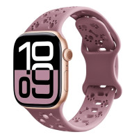 Ремешок Hoco WA38 Time series силиконовый 38/40/41/42mm Лиловый