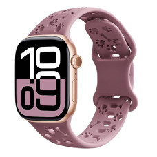 Ремешок Hoco WA38 Time series силиконовый 38/40/41/42mm Лиловый