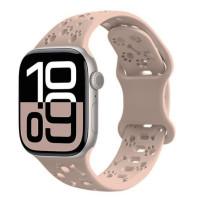 Ремінець Hoco WA38 Time series силіконовий 42/44/45/49mm Пудра