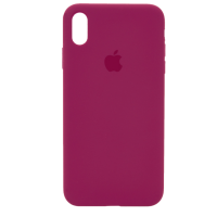 Чохол Silicone Case iPhone X/Xs Червоний (Rose Red)