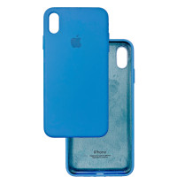 Чохол Silicone Case iPhone Xs Max синій (capriblue)