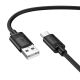 Кабель USB-Type C Hoco X122 3A 1m черный