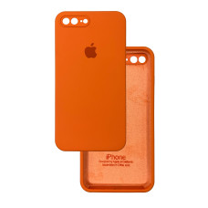 Чехол Silicone Case Camera Protective iPhone 7+/8+ Оранжевый (Nectarine)