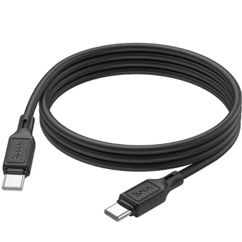Кабель Type C - Type C Hoco X90 1m 60w Black