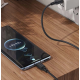 Кабель Type C - Type C Hoco X90 1m 60w Black
