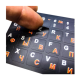 Наклейки на клавіатуру UA Black orange