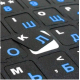 Наклейки на клавіатуру UA Black blue