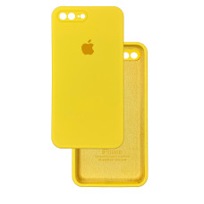 Чехол Silicone Case Camera Protective iPhone 7+/8+ Желтый (Sunny Yellow)