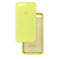 Чехол Silicone Case Camera Protective iPhone 7+/8+ Желтый (Mellow Yellow)
